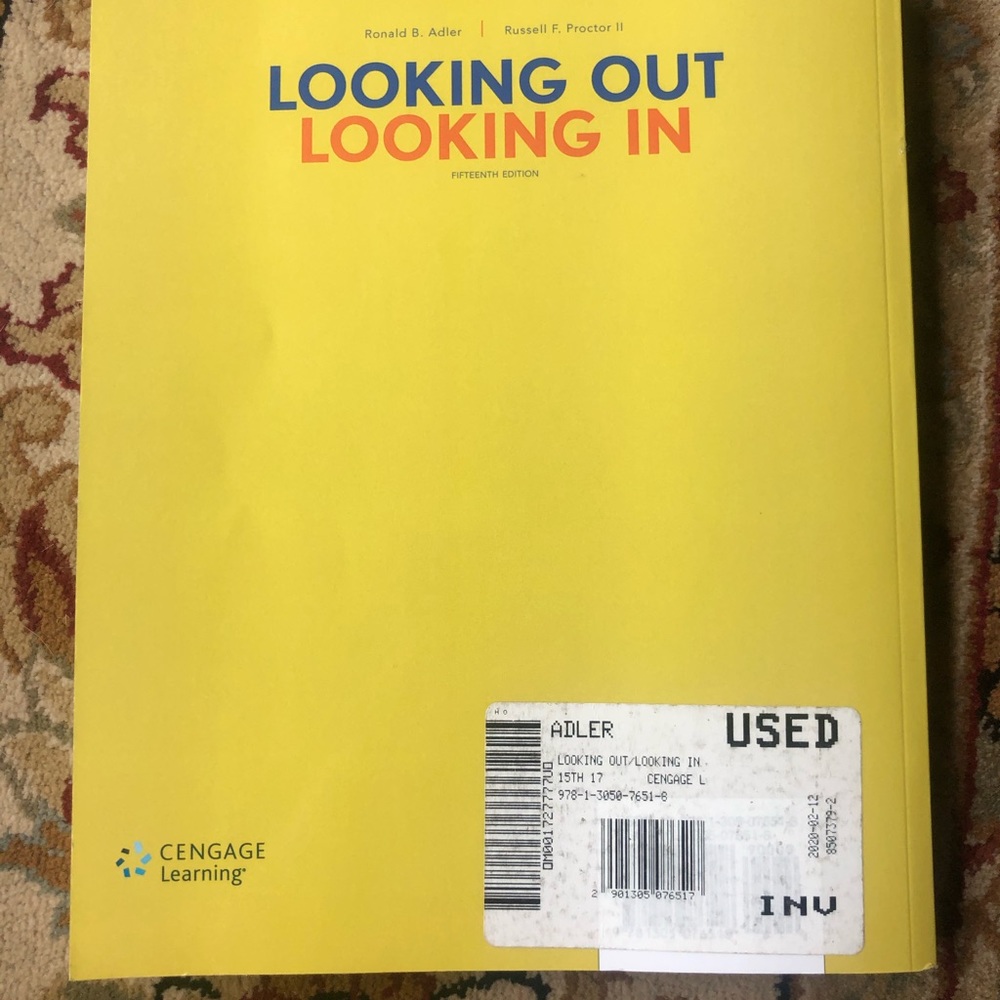 Looking Out, Looking In (Cengage) - Picture 11 of 16